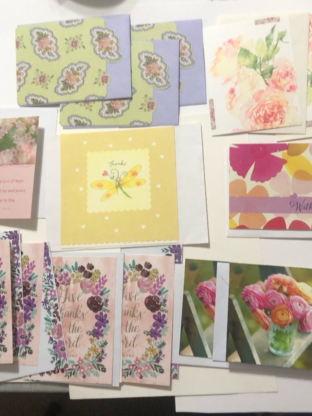 Floral Note Cards